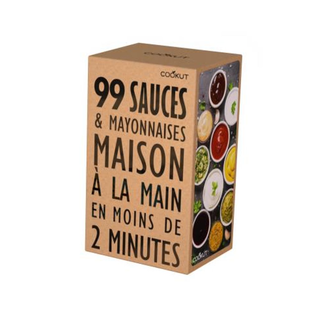 Kit 99 SAUCES ET MAYONNAISES MAISON à la main - Visuel 1